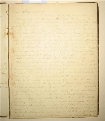 (NEW JERSEY.) Kirkpatrick, Jane Bayard. Diary and commonplace book of a literate New Brunswick woman.